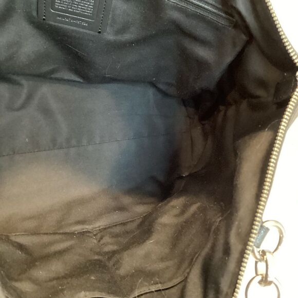 Coach Ava Crossgrain Leather Shoulder Bag Tote - Picture 12 of 14